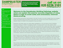 Tablet Screenshot of dampbuster.co.uk